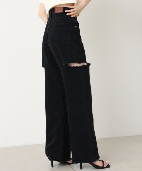「Chico」 デニムパンツ LARGE ブルー レディース_画像4
