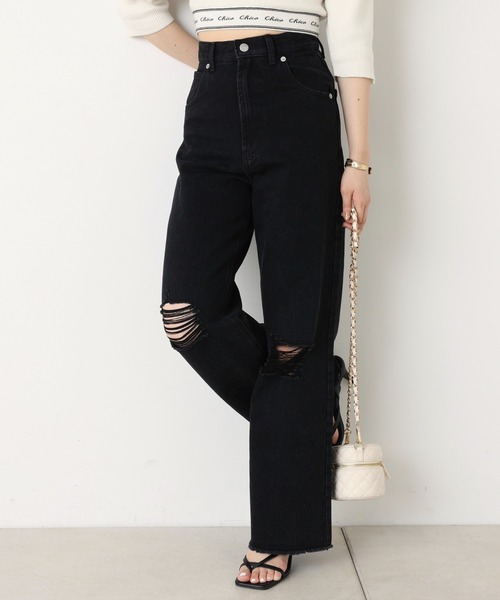 「Chico」 デニムパンツ LARGE ブルー レディース_画像8