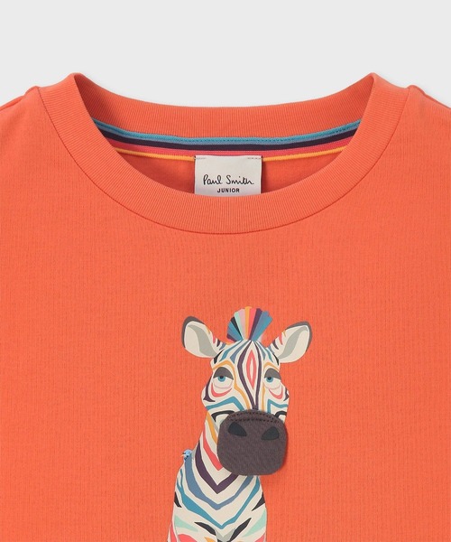 Paul Smith JUNIOR tシャツ ボーイズ ゼブラギミック Tシャツ / 893196