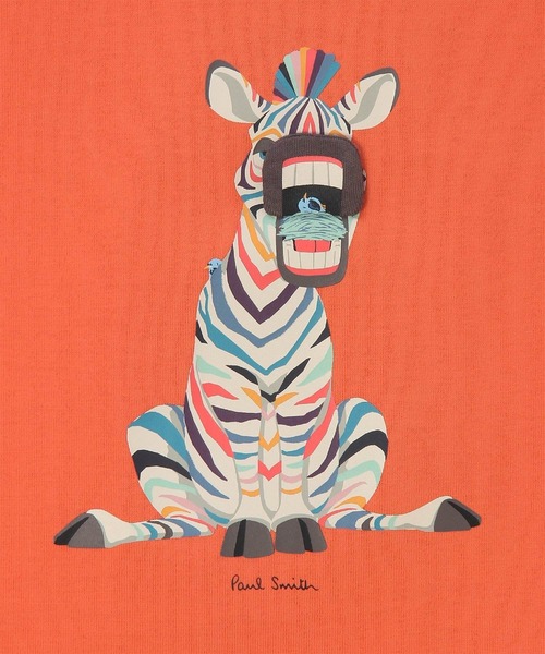 Paul Smith JUNIOR tシャツ ボーイズ ゼブラギミック Tシャツ / 893196