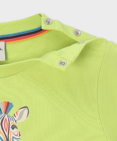 Paul Smith JUNIOR tシャツ ボーイズ ゼブラギミック Tシャツ / 893196