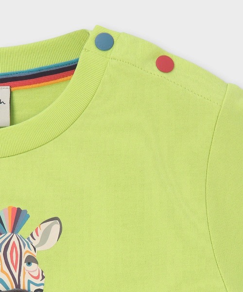 Paul Smith JUNIOR tシャツ ボーイズ ゼブラギミック Tシャツ / 893196