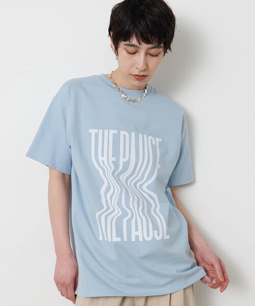 tシャツ 「THE PAUSE」ウィーグルロゴTEE レディースの画像