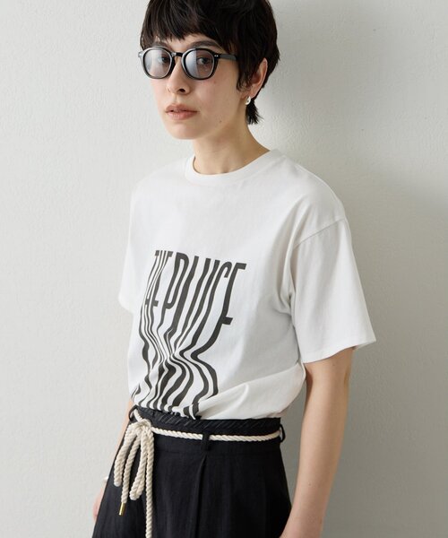 tシャツ 「THE PAUSE」ウィーグルロゴTEE レディースの画像