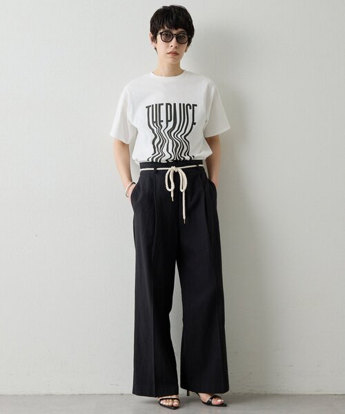 tシャツ 「THE PAUSE」ウィーグルロゴTEE レディースの画像