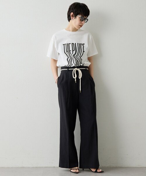 tシャツ 「THE PAUSE」ウィーグルロゴTEE レディースの画像