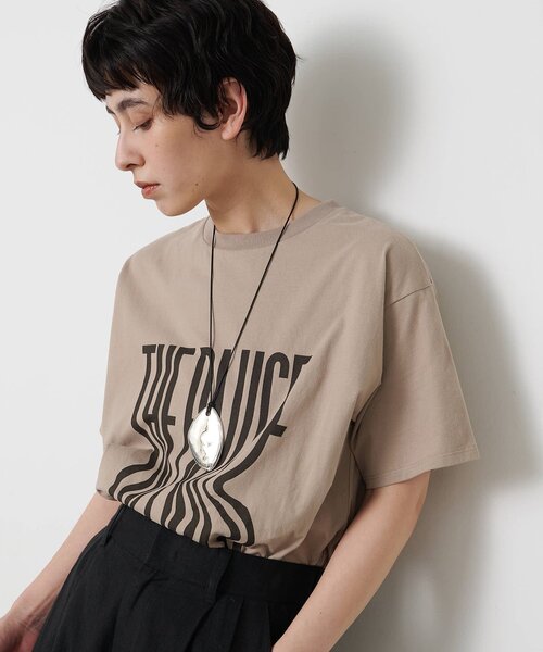 tシャツ 「THE PAUSE」ウィーグルロゴTEE レディースの画像