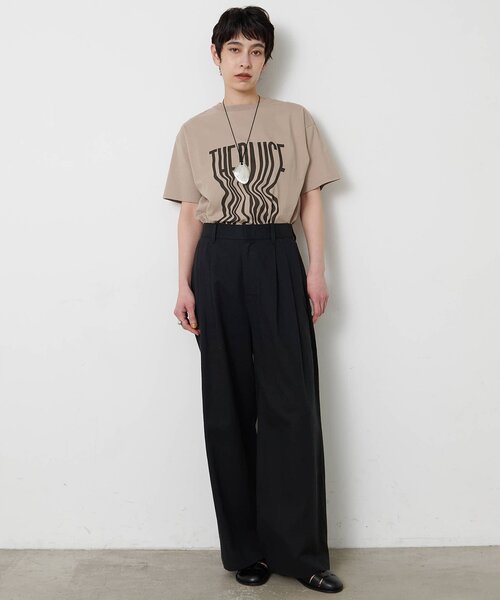 tシャツ 「THE PAUSE」ウィーグルロゴTEE レディースの画像