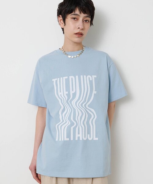 tシャツ 「THE PAUSE」ウィーグルロゴTEE レディースの画像