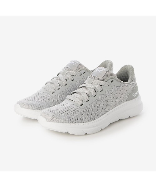 「Reebok」 ローカットスニーカー 25.5cm グレー レディース_画像9