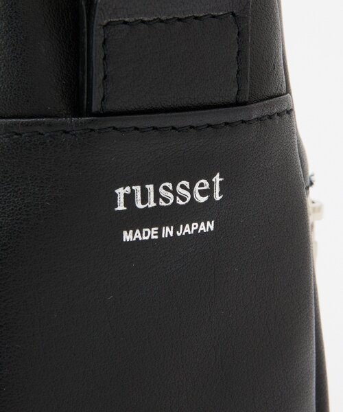「russet」 ショルダーバッグ FREE ブラック レディース_8