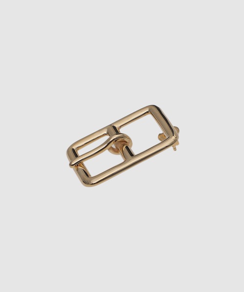 ピアス Buckle Earring レディース メンズの画像