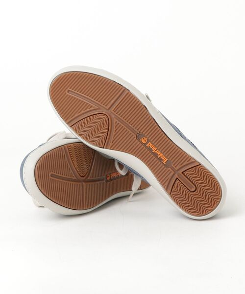「Timberland」 ローカットスニーカー 22.5cm ブルー レディース_画像3