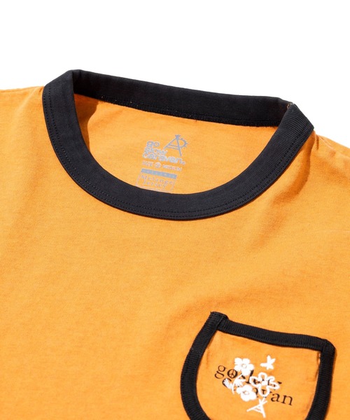 go slow caravan（ゴースローキャラバン） tシャツ メランジェ G/D