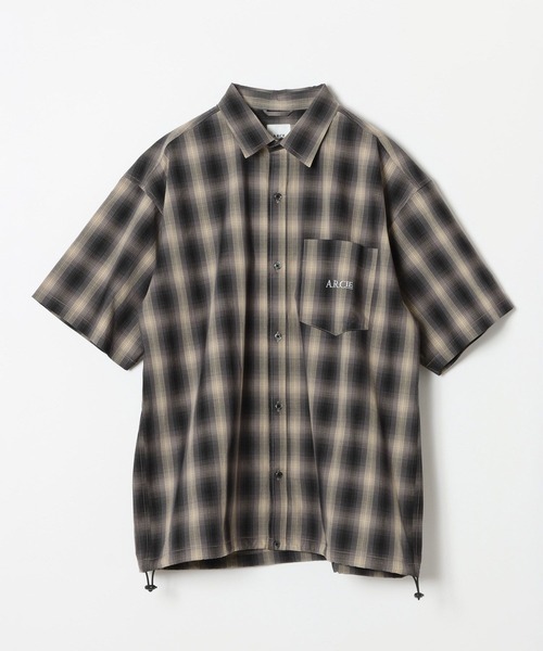 シャツ 半袖 「AMERICAN RAG CIE」ドロストリングシャツ（MEN) メンズ | AMERICAN RAG CIE | 01