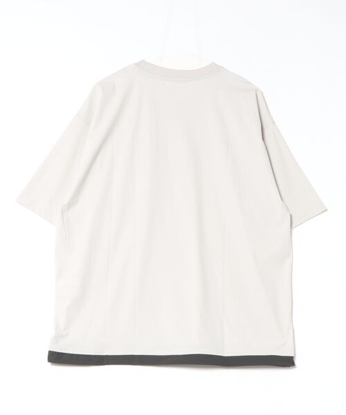 NAVY tシャツ 「SARARI/サラリ」 接触冷感 極冷フラップポケット UV