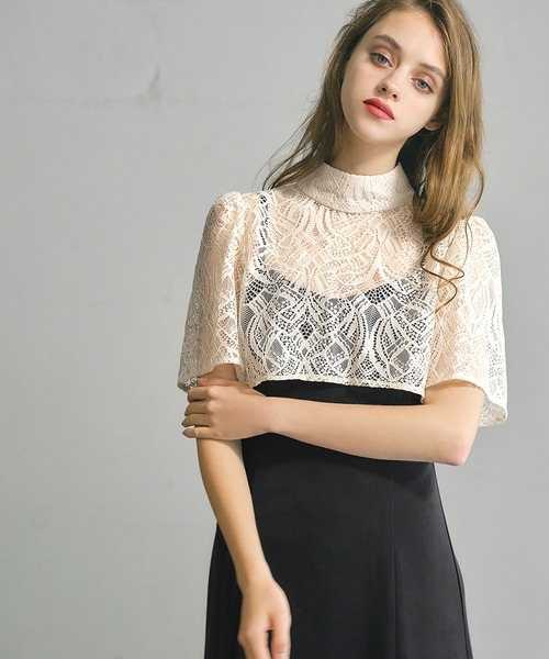 「GIRL」 コンビワンピース M ブラック レディース_画像6
