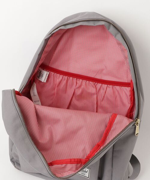 「Herschel Supply」 ワンポイントリュック - グレー レディース_画像4