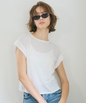 tシャツ シアージョーゼットフレンチスリーブT...の詳細画像5