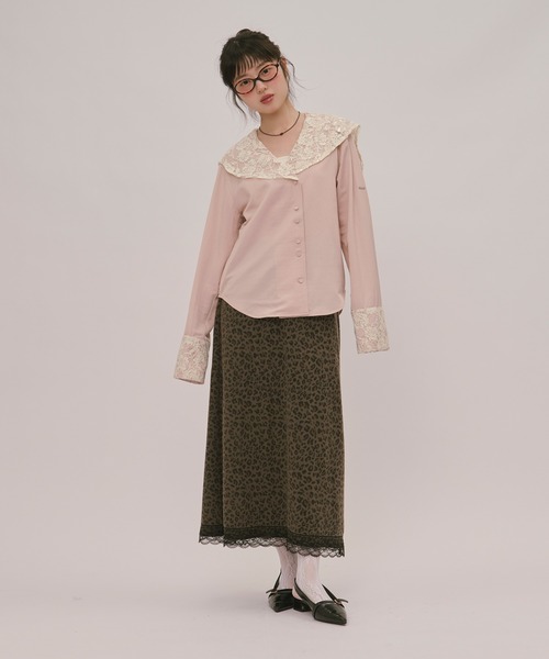 loin nuit ロング スカート assort lace skirt / アソートレース