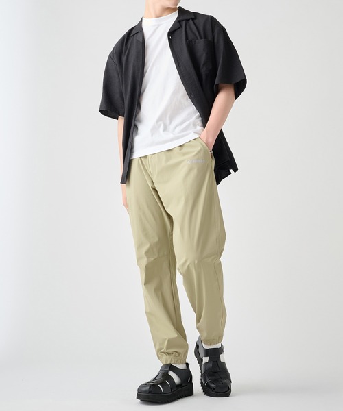 パンツ 「OUTDOOR」ナイロントリコットストレッチイージージョガー