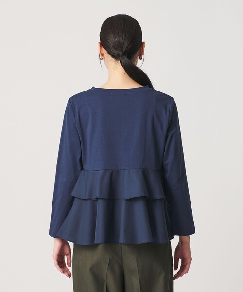 BEAUTY＆YOUTH UNITED ARROWS tシャツ 「WEB限定」ペプラム 9分袖 プル