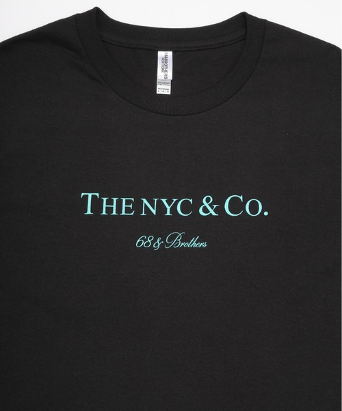 68&BROTHERS Print Tee The NYC & Co. Tシャツ 68&brothers（シックスティエイトアンドブラザーズ） tシャツ シックス