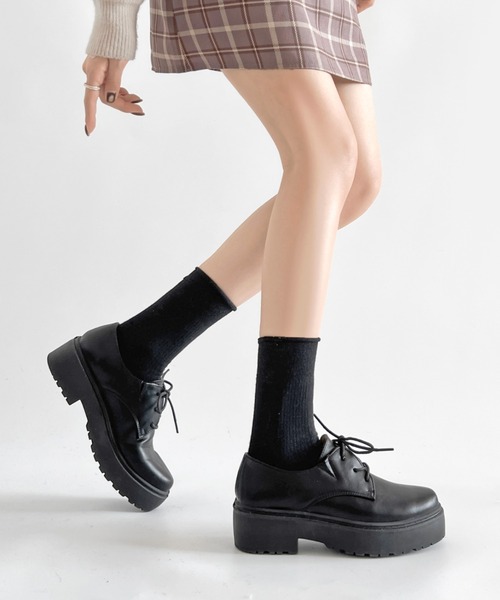 Shoes in Closet フォーマルシューズ 超軽量厚底 プラットフォーム