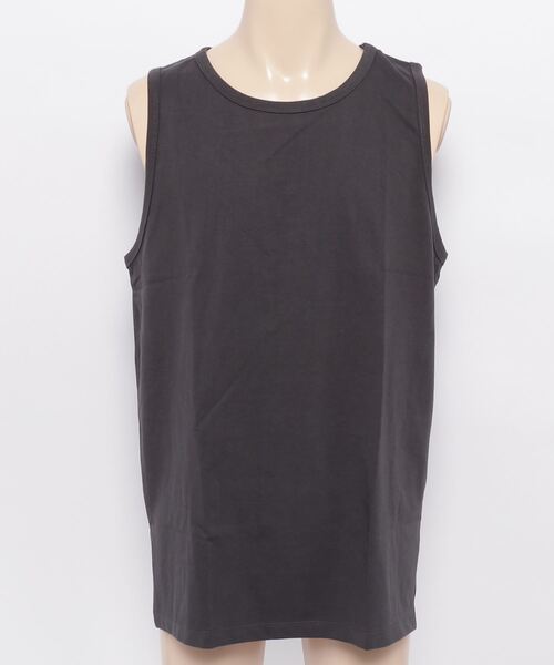 タンクトップ AIVER 20/-シルケット天竺サイドスリットロングタンクトップ|ZOZOTOWN |13