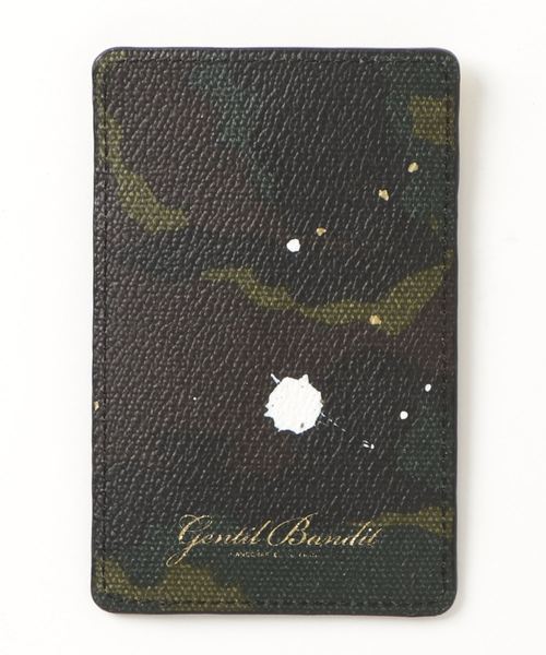 ジャンティバンディGentil Bandit 名刺入れ GENTIL BANDIT カードケース(縦型) カーキカモ|GENTIL BANDIT
