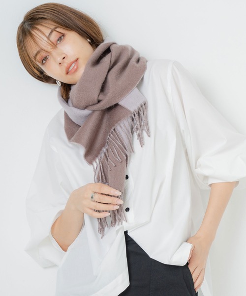 macocca（マコッカ） マフラー ストール 内モンゴル産 カシミヤ100