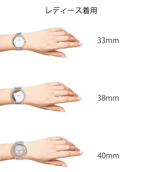 ほぼ新品未使用★KLON レディース腕時計★38mm KLON（クローン） 腕時計 レディース KLON MIRROR WATCH 38mm -Single