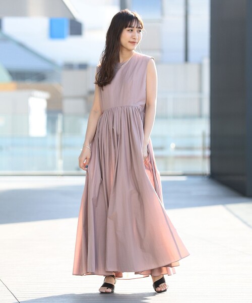 アウトレット送料無料 ワンピース Demi Luxe Beams コットンナイロン ノースリーブ ワンピース レビューで送料無料 Habitat Jeunes Normandie Fr