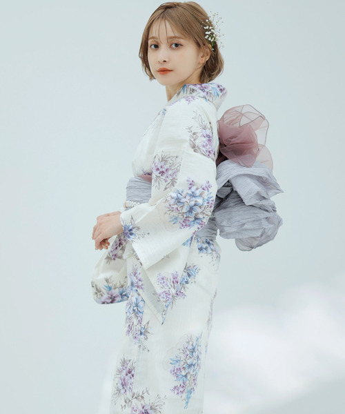 Dita（ディータ） ゆかた 浴衣 1人で着られる浴衣5点セット 和歌山染工