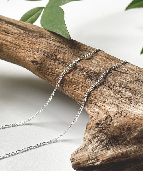 Taaii ネックレス : SILVER925 FIGAROCHAIN SHORT NECKLACE
