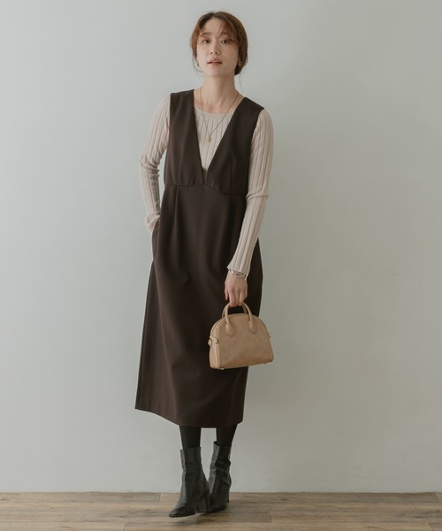 得価超激得 ワンピース F by ROSSO ポンチジャンパースカート ZOZOTOWN PayPayモール店 - 通販 - PayPayモール 再入荷低価