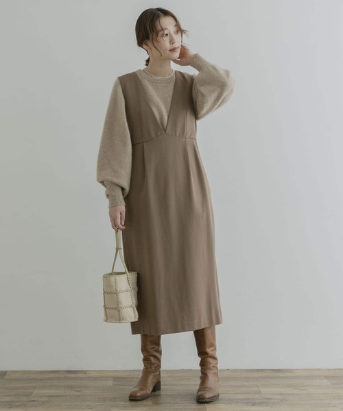 得価超激得 ワンピース F by ROSSO ポンチジャンパースカート ZOZOTOWN PayPayモール店 - 通販 - PayPayモール 再入荷低価
