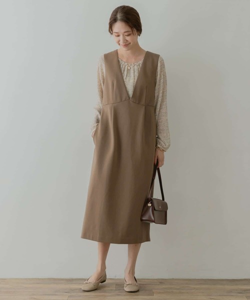得価超激得 ワンピース F by ROSSO ポンチジャンパースカート ZOZOTOWN PayPayモール店 - 通販 - PayPayモール 再入荷低価