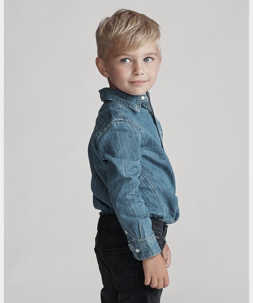 Polo Ralph Lauren Childrenswear ブラウス シャツ コットン デニム