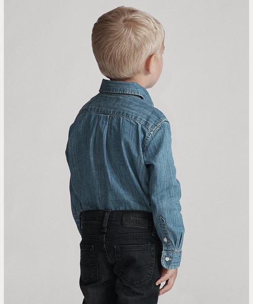 Polo Ralph Lauren Childrenswear ブラウス シャツ コットン デニム