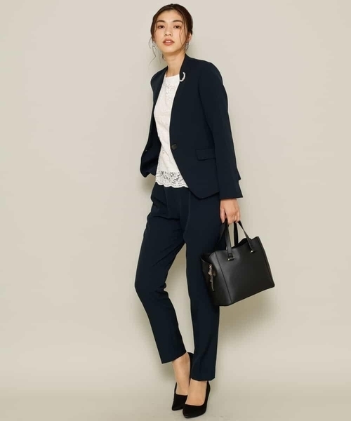 得価通販 ジャケット ノーカラージャケット ダブルクロスノーカラージャケット ZOZOTOWN PayPayモール店 - 通販 - PayPayモール 低価定番
