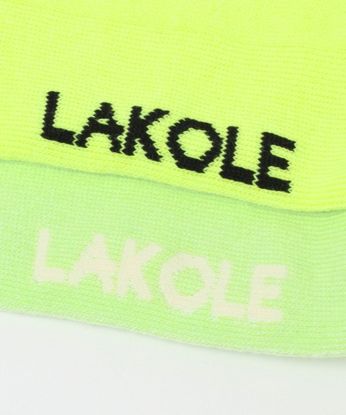 LAKOLE（ラコレ） 靴下 TCボーダーショートソックス / 259907 メンズ