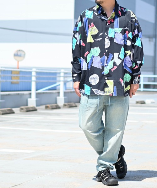 メンズ Tシャツ 配色 ラグランスリーブ ドロップショルダーa1198 A13602_0CHBI_9XXA_F.jpg