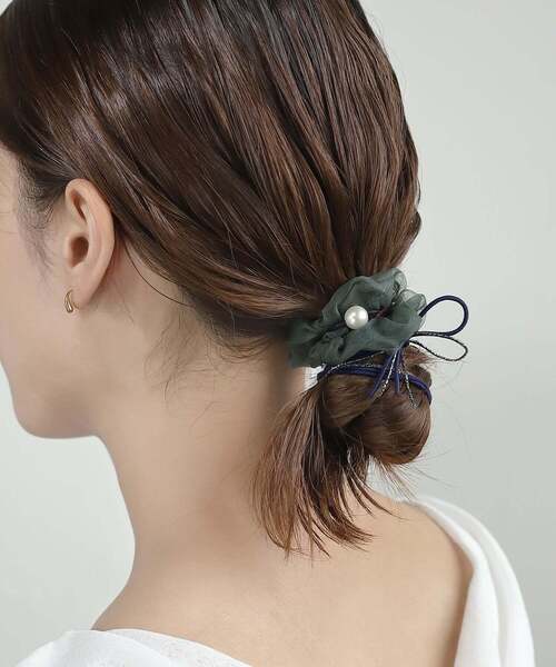 ANEMONE（アネモネ） ヘアゴム シュシュ×デザインヘアゴム「4本セット
