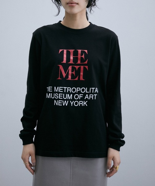 tシャツ THE MET x ADAM LOGO Tee レディース ADAM ET ROPE' tシャツ THE MET x LOGO Tee レディース