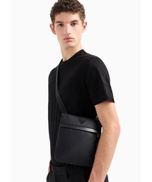 関税送料込♪EMPORIO ARMANI/フラットクロスボディバッグ EMPORIO ARMANI ショルダーバッグ 「エンポリオ アルマーニ