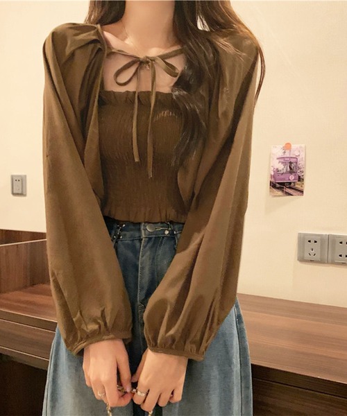 Emily Temple cute ボレロカーディガン＆キャミソール2点セット Emily Temple cute ボレロカーディガン＆キャミソール2点セット