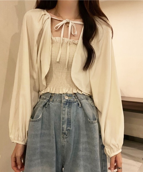 Emily Temple cute ボレロカーディガン＆キャミソール2点セット Emily Temple cute ボレロカーディガン＆キャミソール2点セット