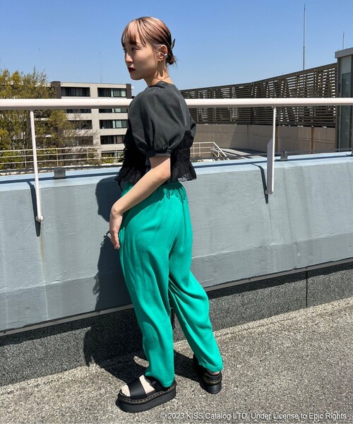 Katieケイティbunny kissパフスリーブTシャツ BUNNY KISS puff sleeve tee – Katie Tokyo