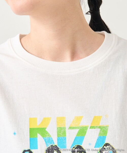 FREAK'S STORE tシャツ KISS パフスリーブTシャツ/キッス